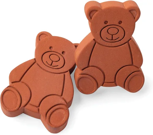 Vista 12 de Fox Run Terracotta Brown Sugar Bear Keeper and Saver, paquete de 1