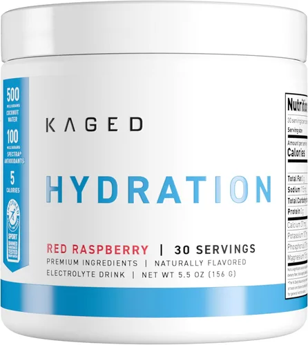 Vista 18 de Kaged Polvo de Hidratación con Electrolitos Hydracharge Manzana Lima Bebida Deportiva para Hombres y Mujeres Pre, Post, Intra Entrenamiento
