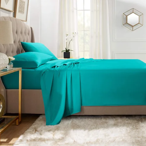 Vista 4 de Fundas de almohada – Juego de 2 fundas de almohada de algodón de 600 hilos, calidad de algodón, sedoso y suave, sin arrugas