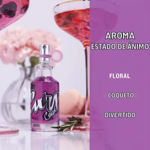 Vista 4 de Curve Fragancia de perfume para mujer, aroma casual de día o noche, Curve Crush, 1.7 onzas líquidas