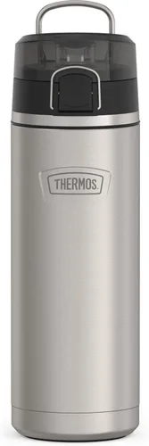 Vista 11 de THERMOS ICON SERIES, botella de agua de acero inoxidable con boquilla, 24 onzas, color verde alpino, botella de agua aislada al vacío con tapa