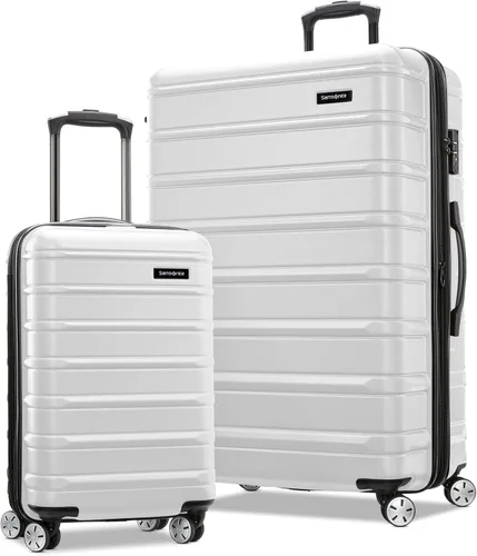 Vista 22 de Samsonite Omni 2 - Equipaje rígido extensible con ruedas giratorias, Plateado (Arctic Silver)