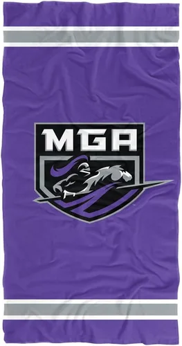 Vista 139 de LOGOVISION Manta Abilene Christian University, 30 x 60 pulgadas, logotipo primario CottonFront/PolyBackBeachTowel