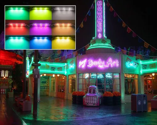 Vista 3 de Módulo de luces LED DIY Escaparate Luces LED Luces de ventana LED Luz decorativa para carteles de publicidad de letras Luces de ventana de tienda