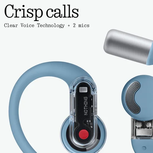 Vista 7 de Nothing Auriculares de oído (abierto) ultraligeros con ganchos ajustables para los oídos, conexión multipunto Bluetooth auriculares con tecnología