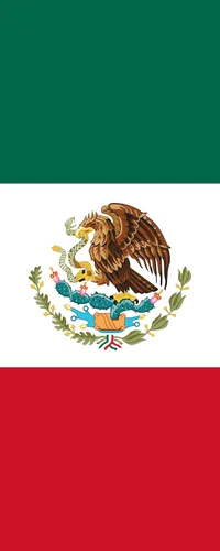 Vista 5 de XXXS bandera México Paisaje bandera 0.135 M2 1.5sqft 11.8 x 17.7 inch 1 x 1.5foot – -100% fabricado en Alemania – -larga duración al aire
