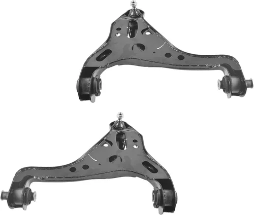 Vista 185 de Conjunto de Brazo de Control Inferior Delantero y Junta Esférica TRQ para Lado del Conductor y del Pasajero 2 Piezas Compatible con Ford Mustang GT