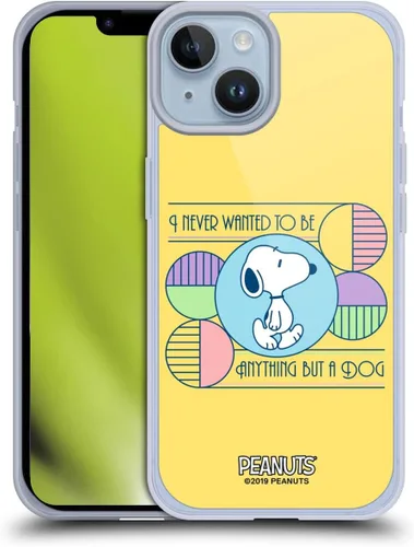 Vista 104 de Head Case Designs Snoopy Deco Dreams - Funda de gel suave con licencia oficial de Peanuts Blue Pattern compatible con Apple iPhone 7 Plus/iPhone 8