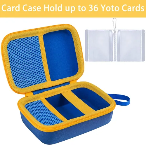 Vista 5 de Estuche rígido co2CREA compatible con el reproductor de música Yoto Mini 2024 Edición para niños, altavoz infantil, reproduce tarjetas