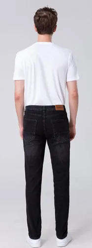 Vista 5 de Plaid&Plain Jeans ajustados para hombre