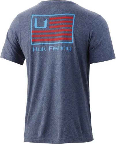 Vista 2 de HUK Men's Short Sleeve Tee Performance Fishing T-Shirt