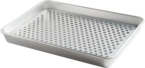 Vista 8 de Nordic Ware Naturals Media hoja con horno multiusos y estante de refrigeración