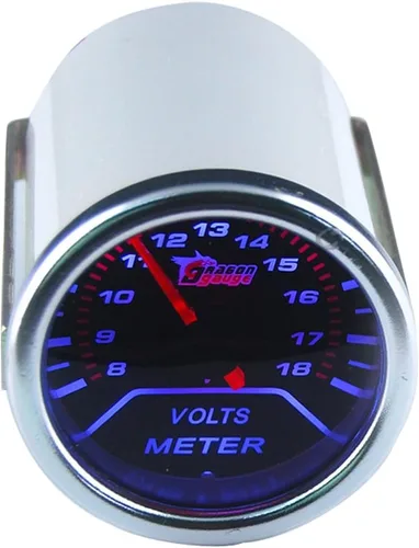 Vista 9 de ESUPPORT - Medidor de índice de aire/combustible de 2 pulgadas (52mm) para automóviles Pantalla de luz blanca 12V de la lente del tinte del humo