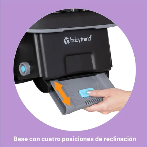 Vista 17 de Sistema de viaje Baby Trend EZ Ride SE con asiento de seguridad para bebé, Bluebell