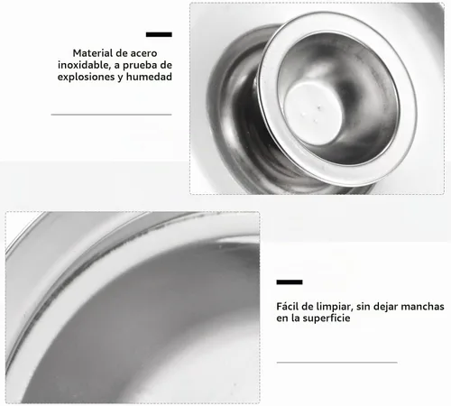 Vista 5 de DOITOOL Cubierta de olla de condimento de acero inoxidable de 5.51 pulgadas, tapa para ollas de especias, accesorio de cocina para proteger