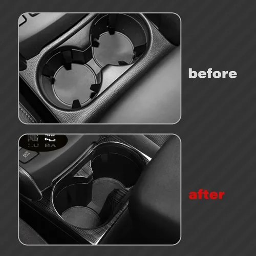 Vista 2 de x xotic tech Soporte para taza de agua para consola central, marco compatible con Mazda CX-5 CX5 2017 2018 2019 2020 2021 2022 2023 2024 2025