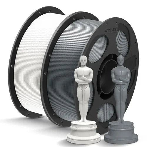 Vista 25 de ANYCUBIC - Filamento PLA para impresora 3D de 1.75 mm (1/16 pulgadas), RFID, precisión dimensional de +/- 0.02 mm, bobina de 2.2 libras), color 0.2
