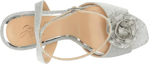 Vista 5 de Jewel Badgley Mischka Vida Rosette Peep Stiletto