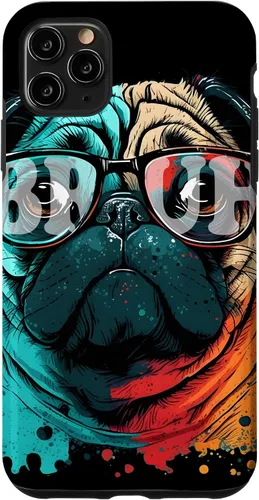 Vista 13 de Bruh Pug Aesthetic Funny Men Women Boy Girl Dog Case for iPhone 17