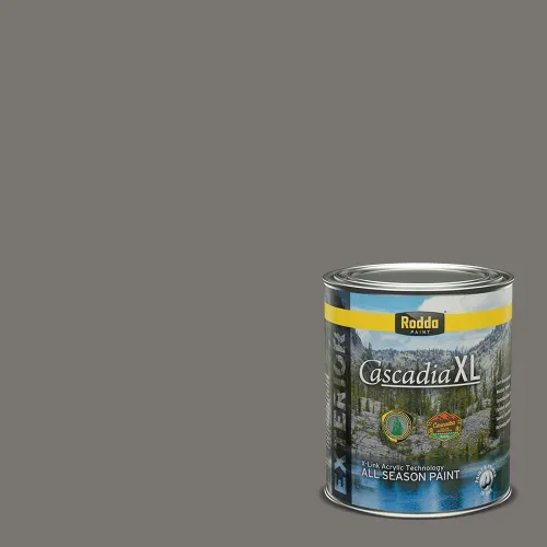 Vista 127 de Rodda Paint CASCADIA XL - Pintura satinada e imprimación para exteriores en uno, cuarto de galón, pastel en polvo