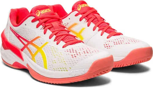 Vista 2 de ASICS Zapatos de voleibol Sky Elite FlyteFoam para hombre, NegroBlanco
