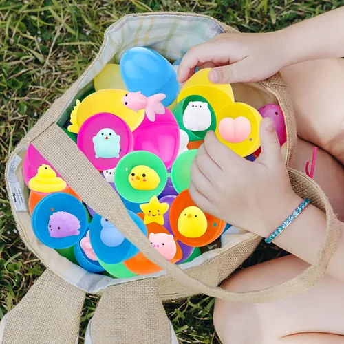 Vista 7 de 36 juguetes esponjosos para niños, mini juguetes para aliviar el estrés para recuerdos de fiesta, juguetes Mochi para niños, premios de aula, regalo