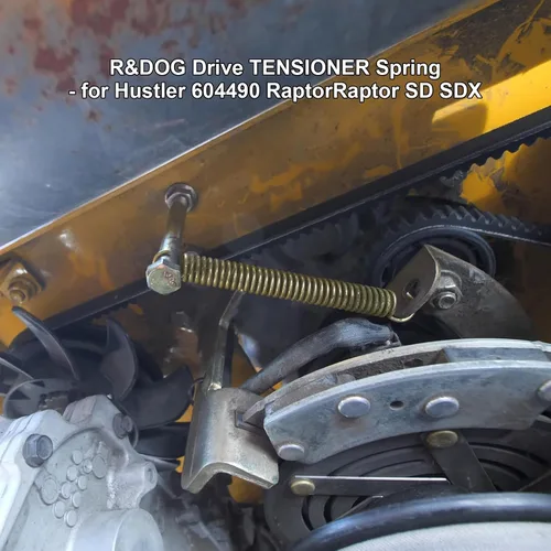 Vista 4 de Muelle tensor de accionamiento compatible con Hustler 604490 Raptor Raptor SD SDX
