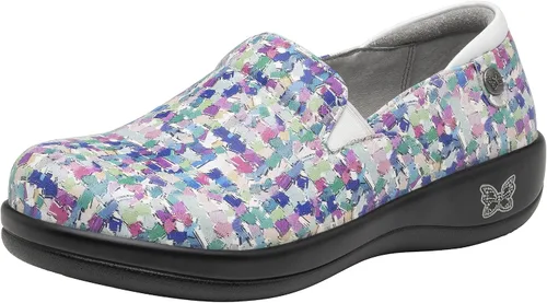 Vista 10 de Zuecos profesionales Alegria, Keli para mujer Cristal de plomo Azure