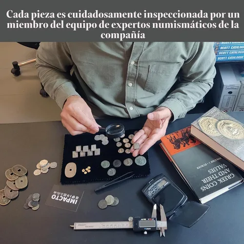 Vista 6 de IMPACTO COLECCIONABLES - 1 Monedas de Denario Romano Antiguo - La República Romana 509-27 a. C