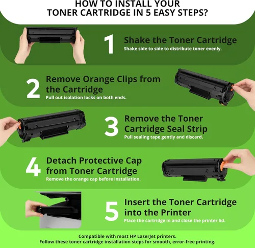 Vista 5 de TCT Cartucho de tóner 38A – Repuesto compatible de alta calidad para impresoras HP 38A Q1338A negro, funciona con impresoras HP LaserJet 4200 4200N