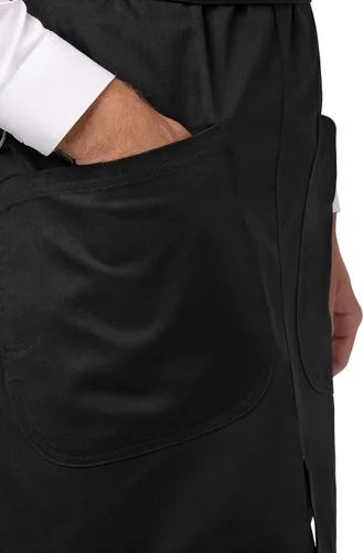 Vista 6 de Chef Works Delantal largo con babero para hombre