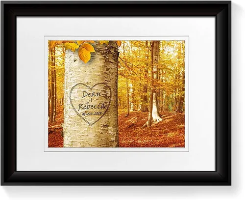 Vista 89 de A&T ARTWORK Love on Beach - Impresión fotográfica personalizada, incluye nombres y la fecha, regalo único para el aniversario de boda. Alfombrillas