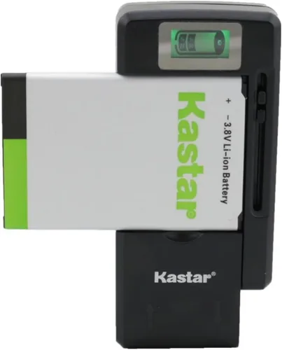 Vista 5 de Kastar BL-5C - Paquete de 2 baterías y mini cargador de viaje inteligente para radio de onda corta todo peligro, radio portátil V-115 transistor