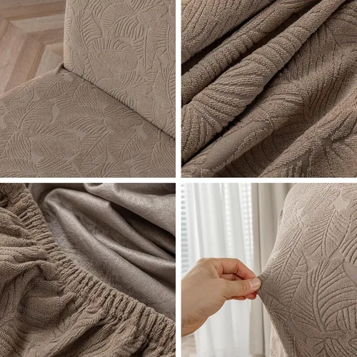 Vista 66 de Fundas impermeables para sillas de comedor, fundas elásticas para sillas Parsons, para comedor, cocina, funda protectora para silla de comedor