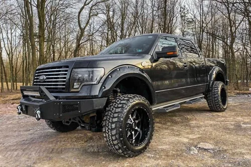 Vista 2 de Rough Country Kit de elevación de 6 pulgadas con puntales N3 para Ford F-150 4WD 2011-2013 - 57532