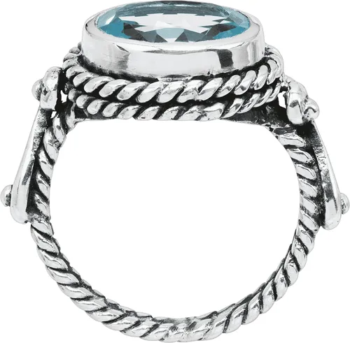 Vista 3 de Silpada Torrington Blue Topaz Ring in Sterling Silver