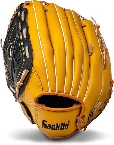 Vista 53 de Franklin Sports Field Master Baseball + Softball Glove - Field Master Adult + Youth Baseball + Softball Mitt - Men's + Women's Gloves - Right Hand