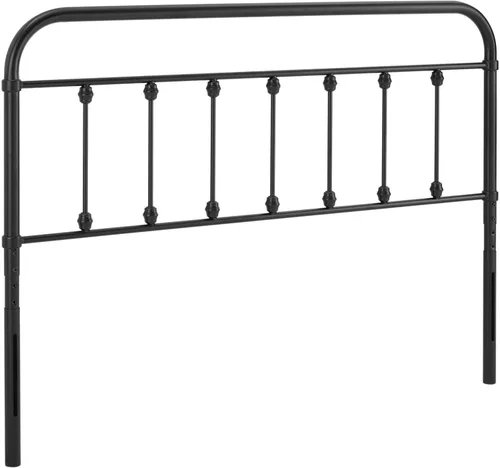 Vista 2 de Modway MOD-6152-BLK Cabecero de Metal Twin Sage, Negro