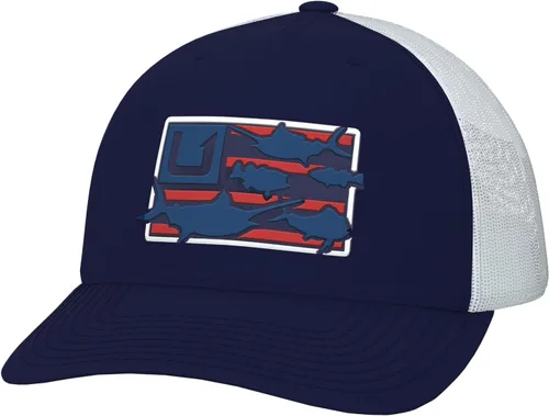 Vista 19 de HUK - Gorra de camionero de malla para hombre con cierre a presión Gorra de pesca antirreflectante