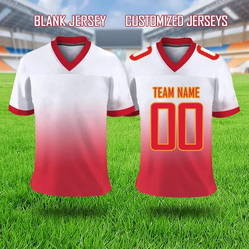 Vista 6 de Camiseta de fútbol personalizada, número de nombre del equipo impreso para jóvenes, mujeres, hombres, camiseta de fútbol personalizada