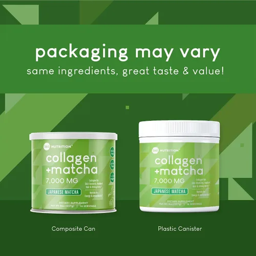 Vista 7 de 360 Nutrition Polvo de péptidos de colágeno hidrolizados Matcha, té verde matcha japonés para la salud intestinal, apoyo articular, energía, piel