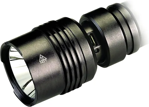 Vista 4 de Streamlight 88077 ProTac HPL USB de 1,000 lúmenes, 35,000 candelas, linterna táctica LED recargable por USB de largo alcance con cable USB y funda