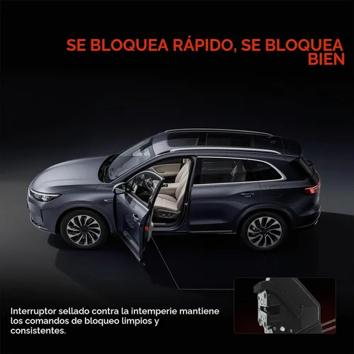 Vista 3 de A-Premium Actuador de bloqueo de puerta lateral del conductor trasero