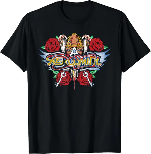 Vista 2 de Aerosmith Tienda Exclusive - Camiseta de vacaciones permanentes 1988 Tour, Negro