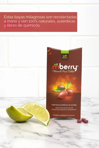 Vista 6 de mberry Miracle Fruit tabletas, 10