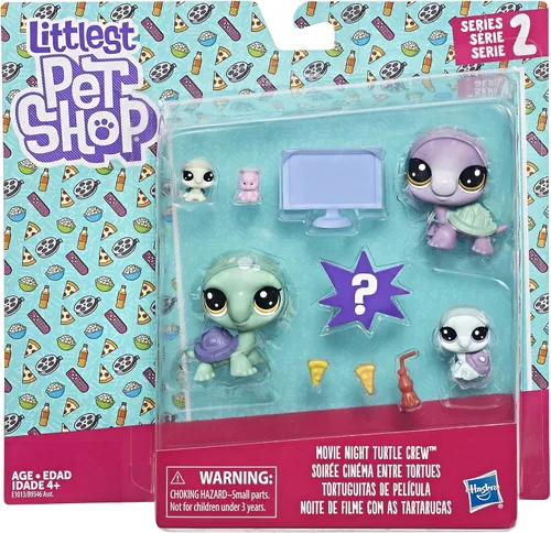 Vista 2 de Lps Family Pack Película Night Turtle Crew
