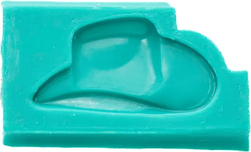 Vista 8 de Pequeño molde fino del silicón del sombrero del vaquero hacer su propio chocolate occidental, fondant, resina, arcilla.. El molde crea el sombrero
