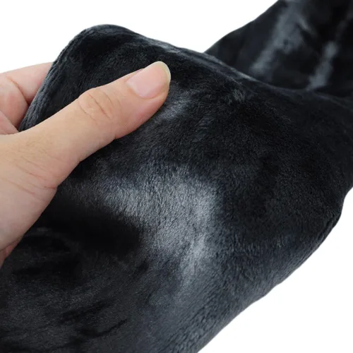 Vista 3 de Romastory Leggings cálidos de invierno para mujer, elásticos, térmicos, con forro polar, mallas gruesas