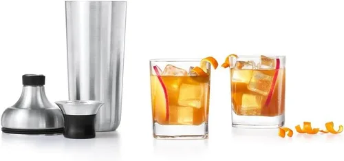 Vista 7 de OXO Coctelera de acero de una sola pared Bar Tool, Easy-Grip Design, Home Bar, Bartending Equipment, Beginner-Friendly, Leak-Proof, Single Wall