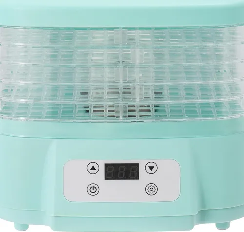 Vista 4 de Máquina secadora de alimentos, deshidratador de alimentos para el hogar, máquina deshidratadora de alimentos de 6 niveles para frutas, verduras